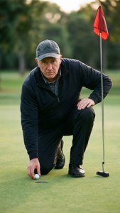 Kneeling Putt