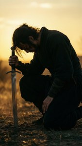 Kneeling Warrior