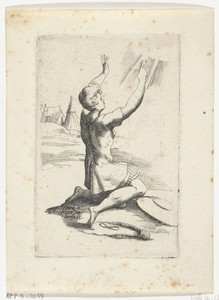 Knielende David