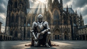 Knight Before the Cathedral