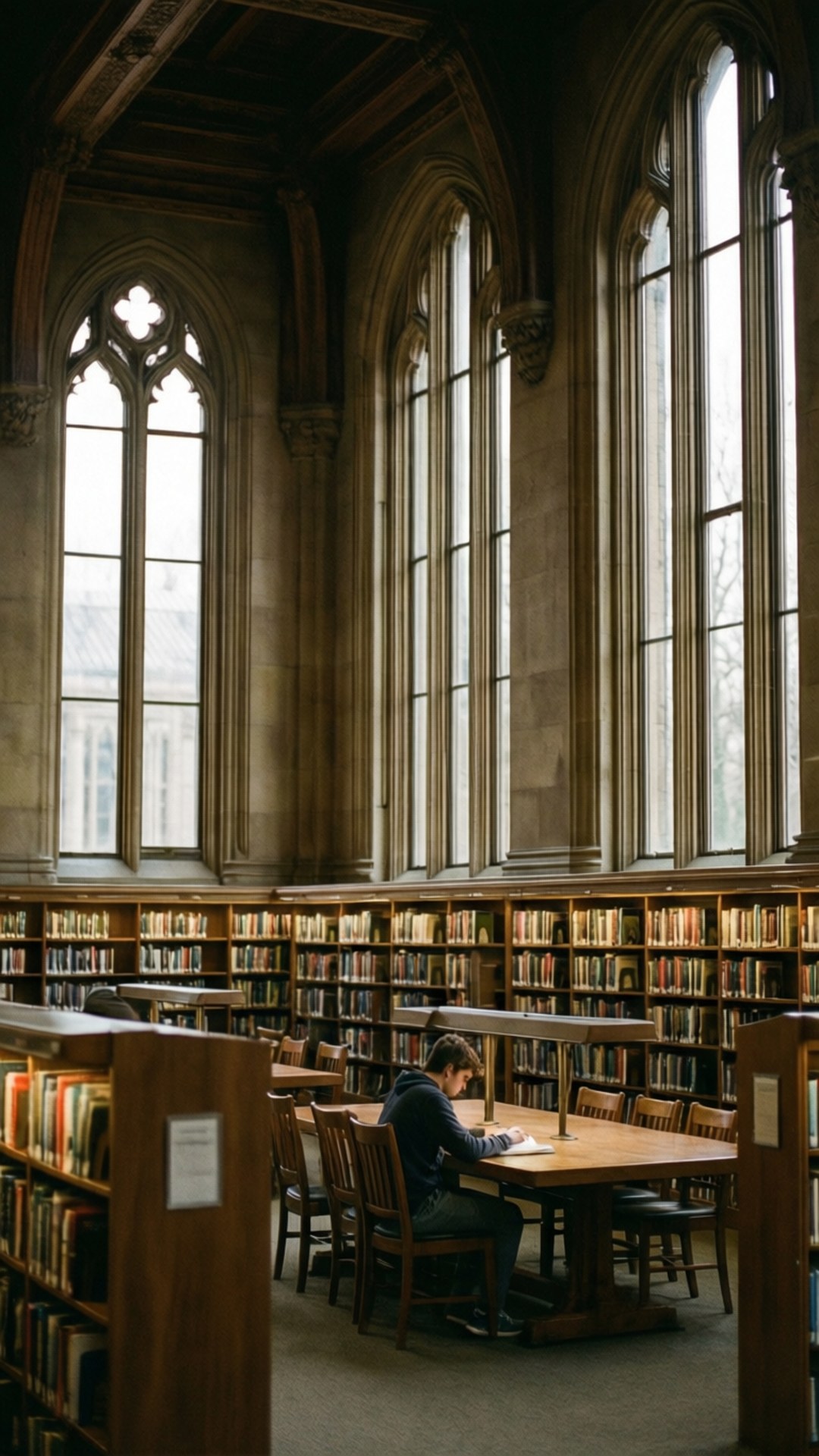 Knight Library Reading Room by Wallpapers.art Studio