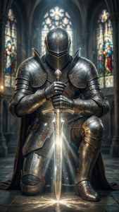 Knight of the Glowing Sword