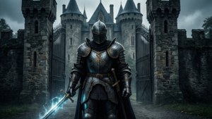 Knight Shadow at Gate