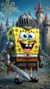 Knight SpongeBob
