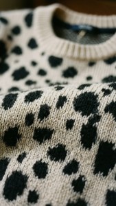 Knitted Dalmatian Sweater