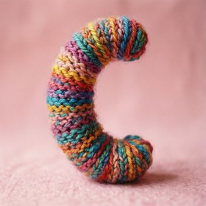 Knitted Yarn Bracket