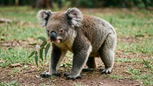 Koala on Ground