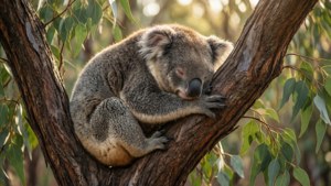 Koala's Eucalyptus Nap