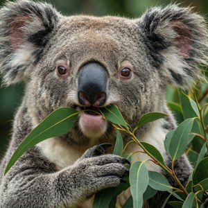Koala Snacking