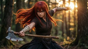 Kohaku Warrior Stance