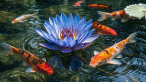 Koi and Lily