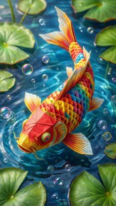 Koi Fish Pond Dance