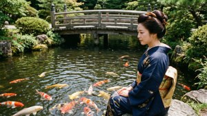 Koi Pond Serenity