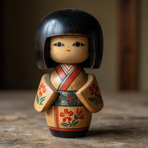 Kokeshi Doll Simplicity