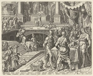 Koning Josia viert Pesach