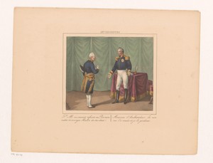 Koning Willem I slaat het verzoek om uitlevering van Merlin af, 1829