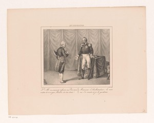 Koning Willem I slaat het verzoek om uitlevering van Merlin af