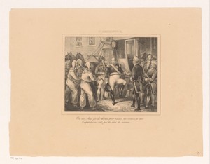 Koning Willem I weigert het aanbod van de kaailopers