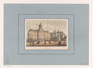 Koninklijk Paleis op de Dam in Amsterdam