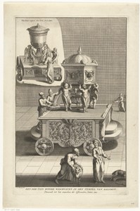 Koperen wasvat of spoelbekken uit de tempel van Salomon