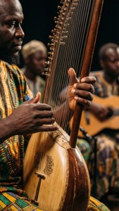 Kora Player Portrait