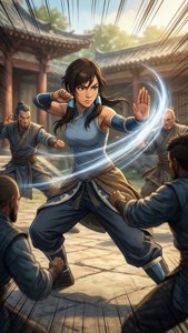 Korra Airbending Training