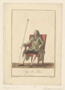 Kostuum van de vrederechter