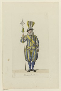 Kostuum van de Zwitserse Garde