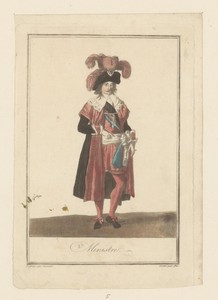 Kostuum van een minister van het Directoire