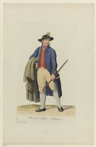 Kostuum van een Wendische boer