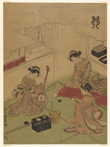 Koto (Kin), from an untitled series of the four accomplishments