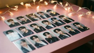 Kpop Photocard Scatter