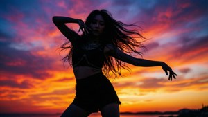 Kpop Silhouette Dance