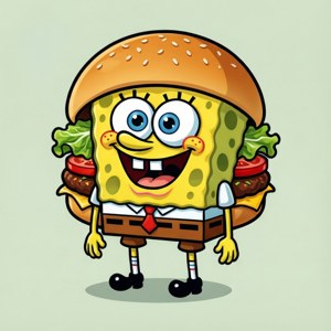 Krabby Patty SpongeBob