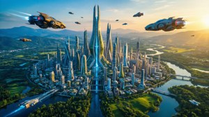 Kree Capital City Skyline