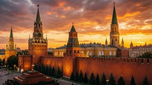 Kremlin Sunset Panorama