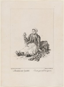 Kroatinn mit Zweibel (Onion Seller)