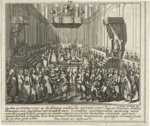 Kroning van George II, koning van Engeland