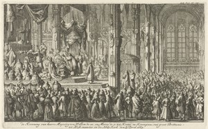 Kroning van Willem III, 1689