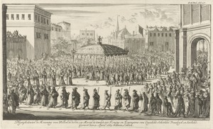 Kroningsoptocht van Willem III, 1689