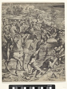 Kruisiging van Christus (linker deel)