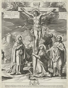 Kruisiging van Christus, middendeel