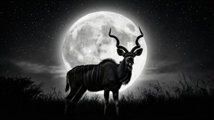 Kudu and Moon