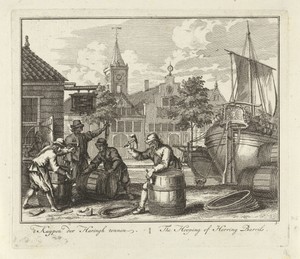 Kuipen van haringtonnen