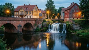 Kuldīga Twilight Bridge