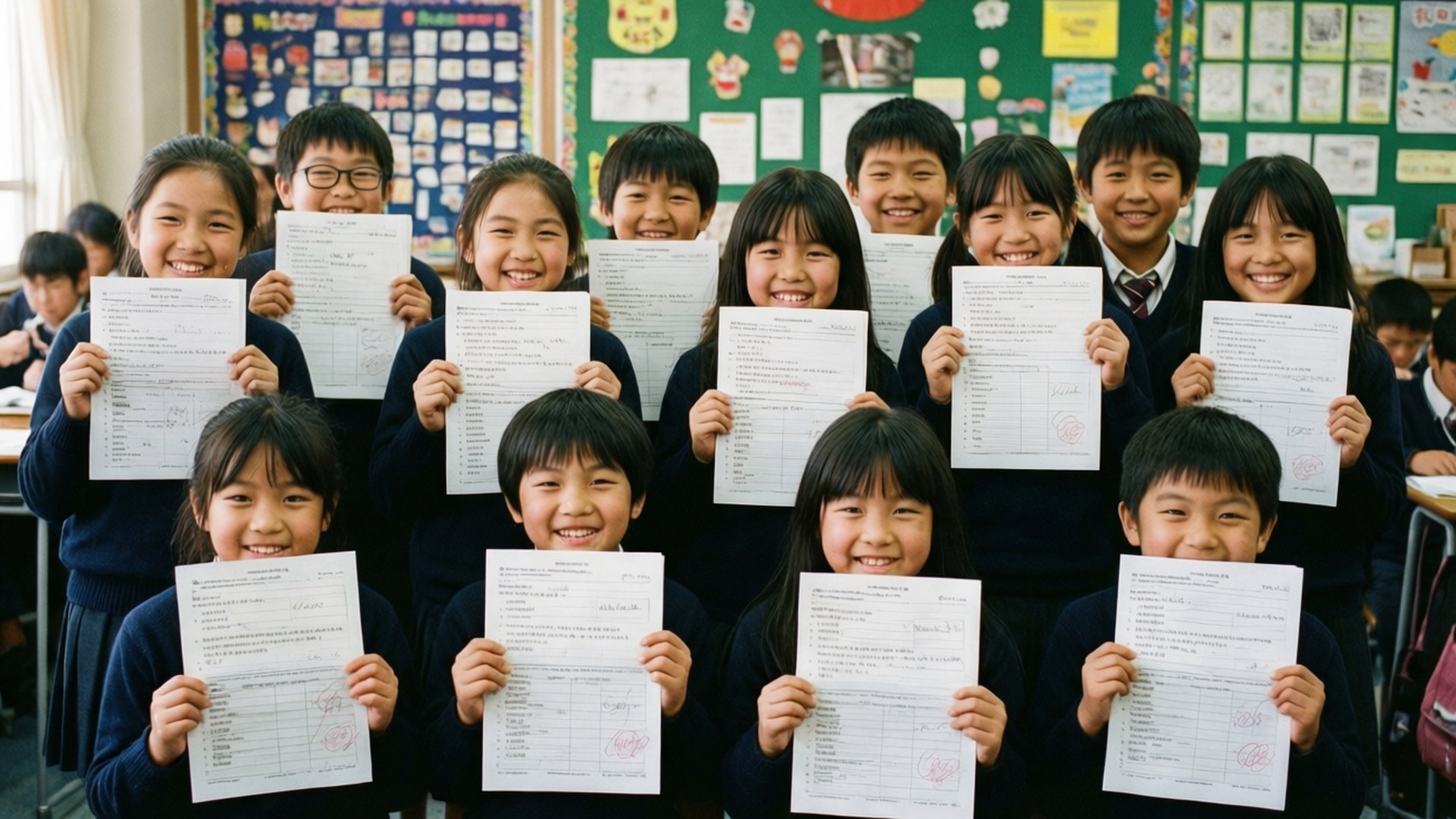 Kumon Success Smiles by Wallpapers.art Studio