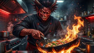 Kuro's Culinary Fire