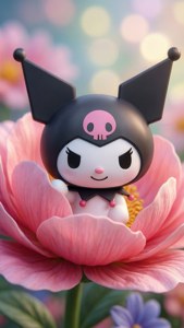 Kuromi in Bloom