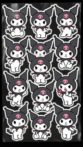 Kuromi Sticker Sheet