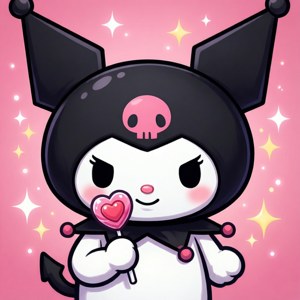 Kuromi with Lollipop